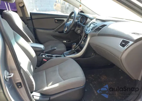 2014 Hyundai Elantra Se from USA, damaged, VIN KMHDH4AE8EU049339